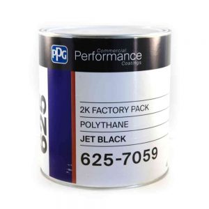 AU-625 POLYTHANE JET BLACK 4L